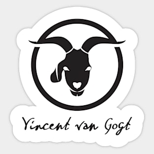 Vincent van Gogt Sticker